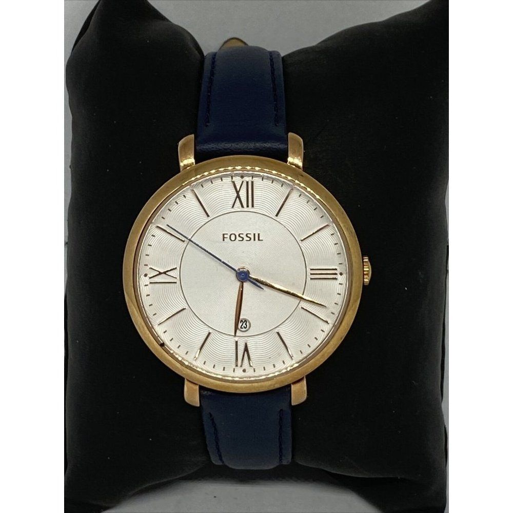 Fossil Jacqueline ES4140 Women's Blue Leather Anal